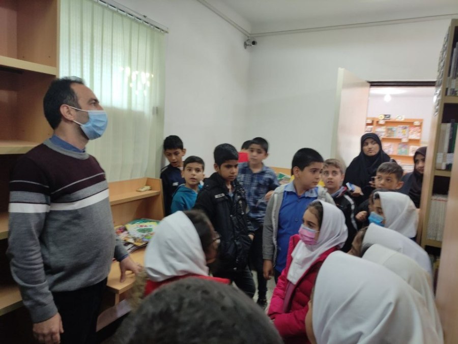 معرفی بخش مخزن به دانش آموزان