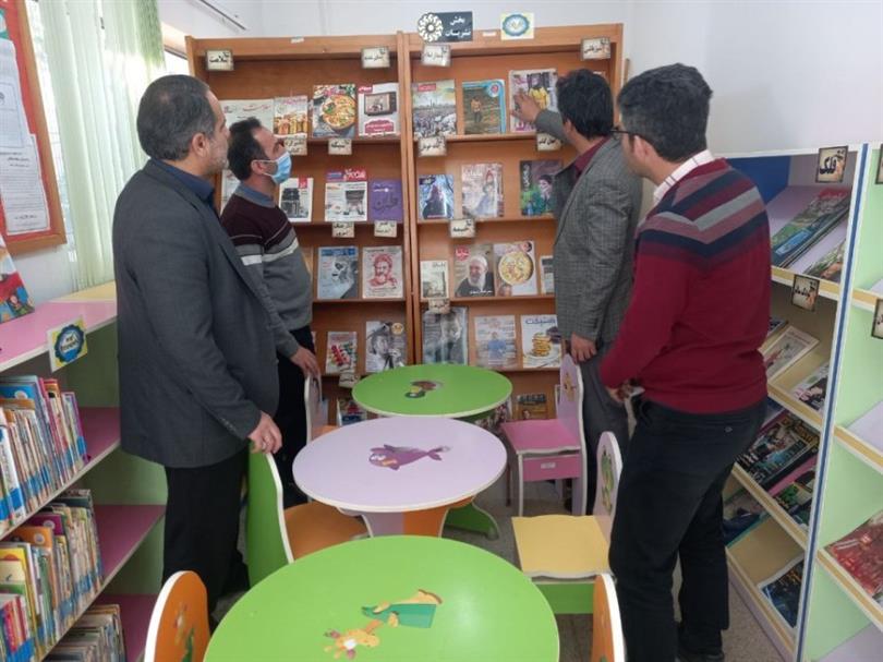 بازدید مسئولین از بخش کودک